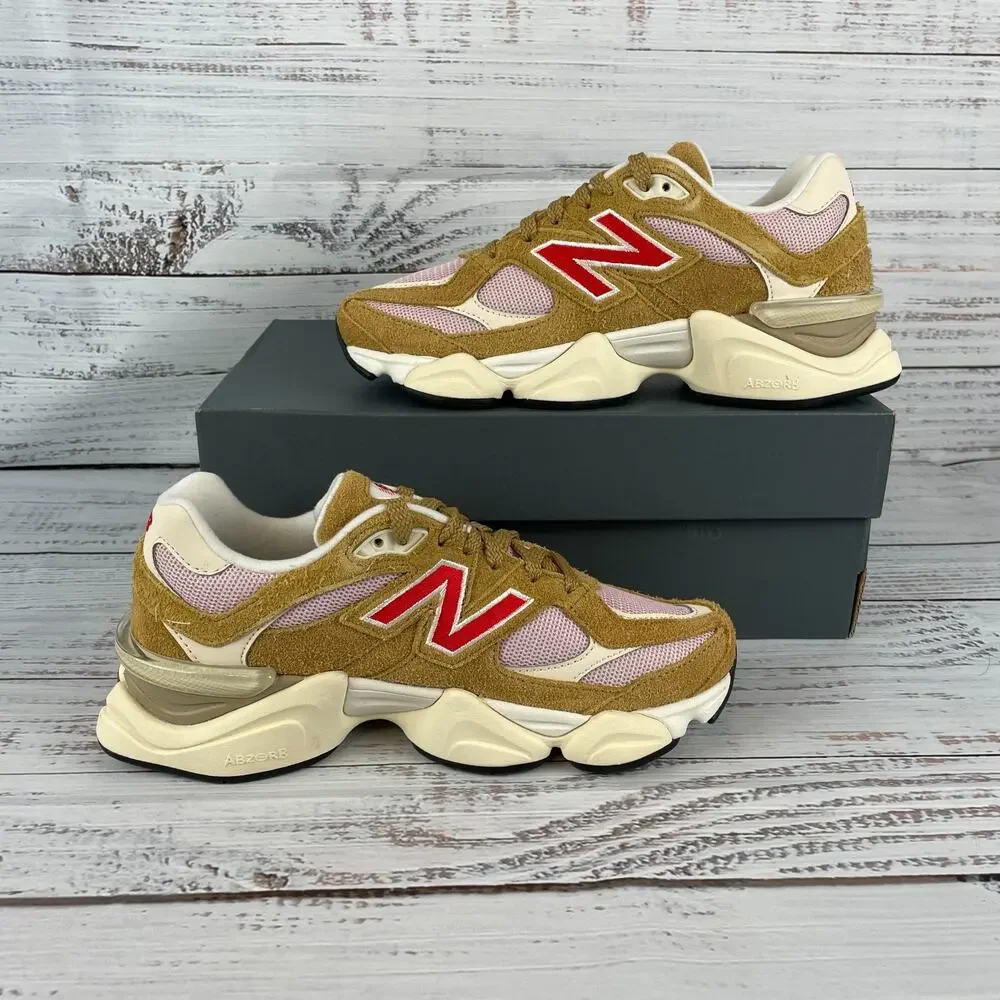 New Balance 9060 Womens Sz 8D Sneakers Great Plains True Red - Picture 2 of 11